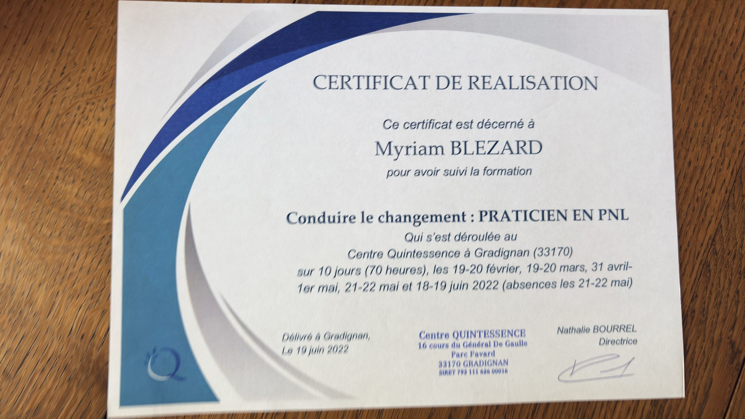 Hypnose en pleine nature avec Myriam Blezard à Pessac
